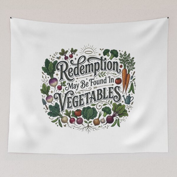 Item preview, Redemption In Vegetables in Vintage Botanical Art. designed and sold by The Third House.