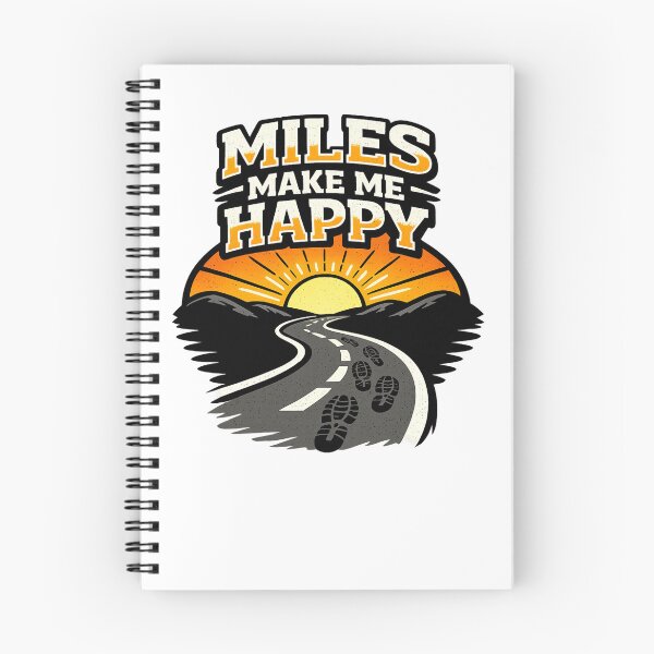Item preview, Miles Make Me Happy  designed and sold by DPBTees70.