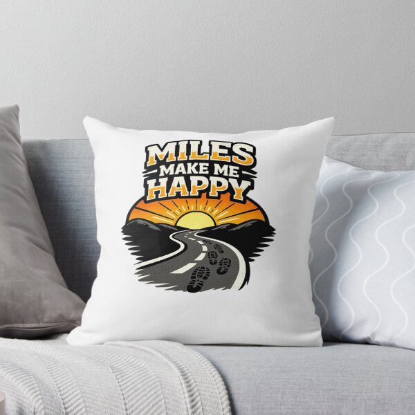 Item preview, Miles Make Me Happy  designed and sold by DPBTees70.