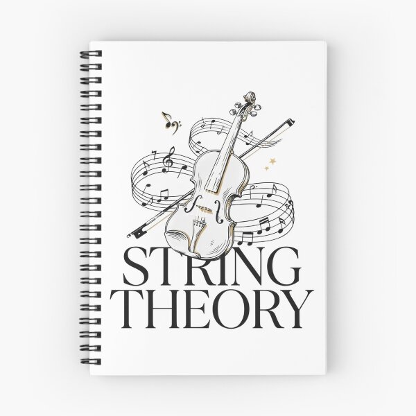 Item preview, String Theory – Violin Music Pun Elegant Design designed and sold by Midnight Veil Designs.