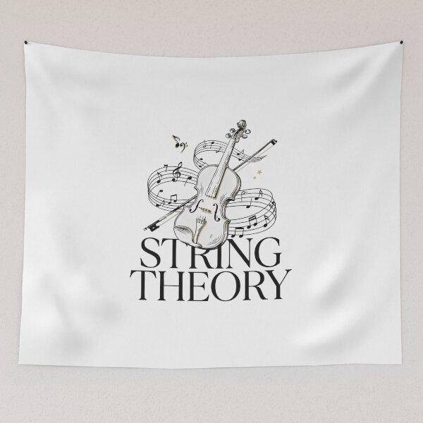 Item preview, String Theory – Violin Music Pun Elegant Design designed and sold by Midnight Veil Designs.