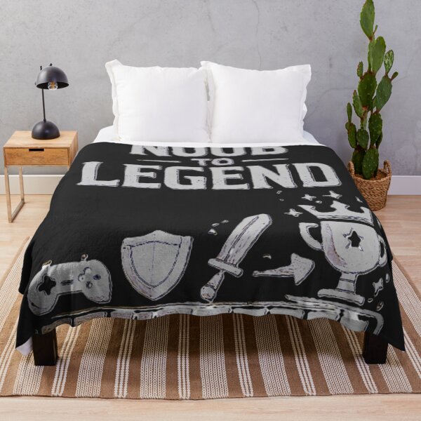 Item preview, Noob To Legend Gamer designed and sold by House of Rein.