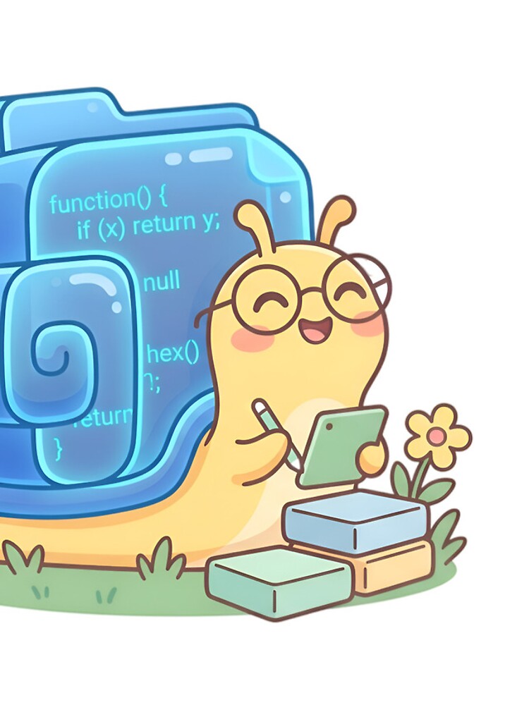 Thumbnail 4 of 4, Samsung Galaxy Phone Case, Cute Snail Python Developer Slow Code Tech designed and sold by TechBro67.