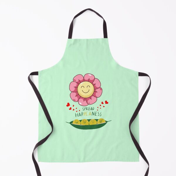 Item preview, Spread Happeness: Cute Sunflower and Smiling Peas designed and sold by NikBrin Prevail .
