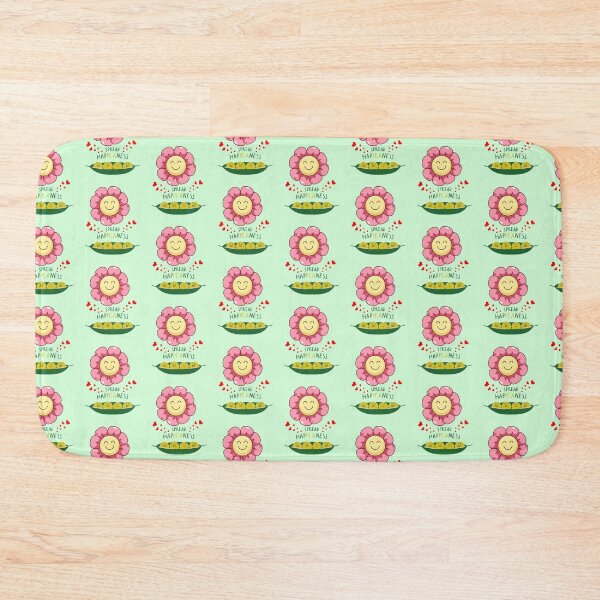 Item preview, Spread Happeness: Cute Sunflower and Smiling Peas designed and sold by NikBrin Prevail .