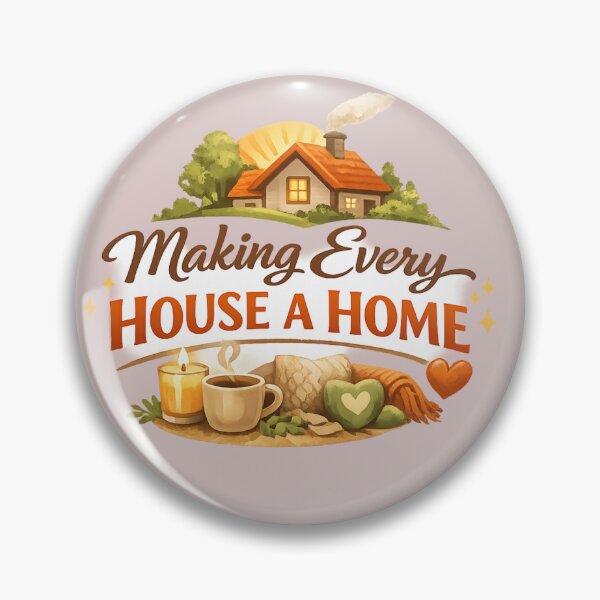 Item preview, Making Every House a Home – Cozy Living Quote Design designed and sold by EdgeSphere.