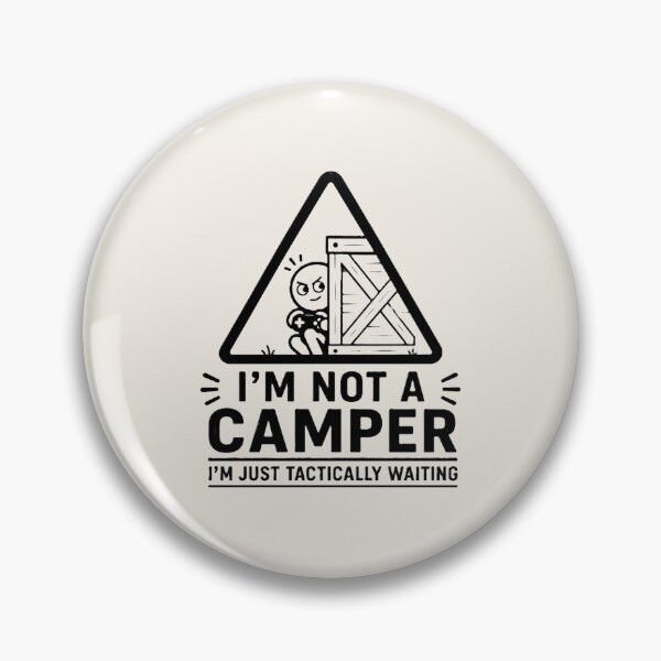 Item preview, I’m Not A Camper designed and sold by House of Rein.