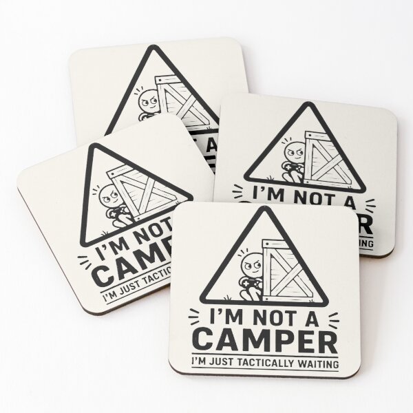 Item preview, I’m Not A Camper designed and sold by House of Rein.