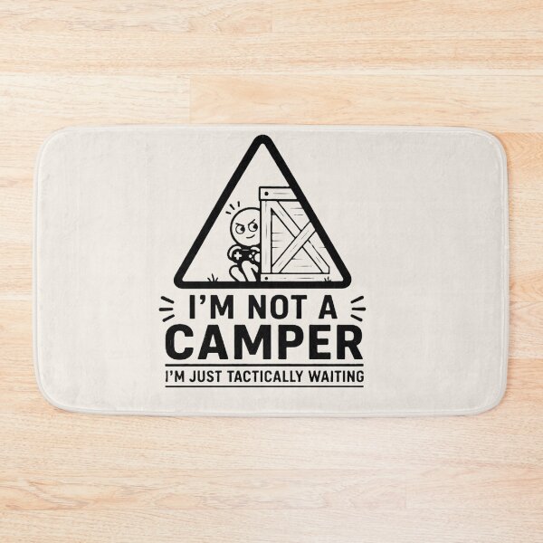 Item preview, I’m Not A Camper designed and sold by House of Rein.