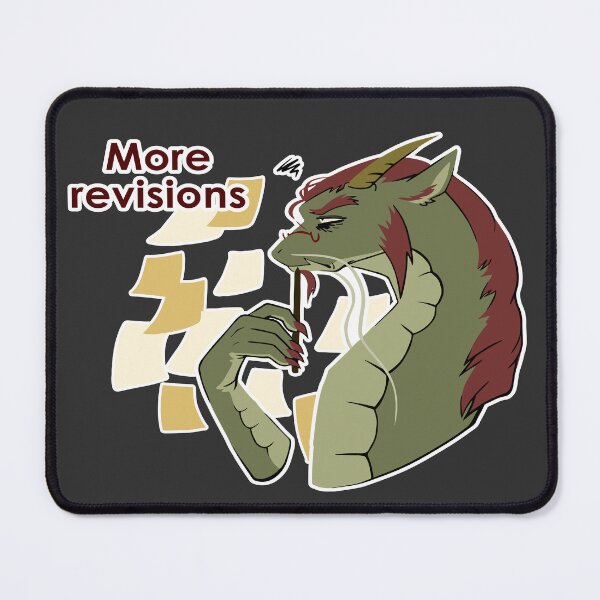 Item preview, More Revisions | Funny Client Feedback Monster designed and sold by Creatory.studio.