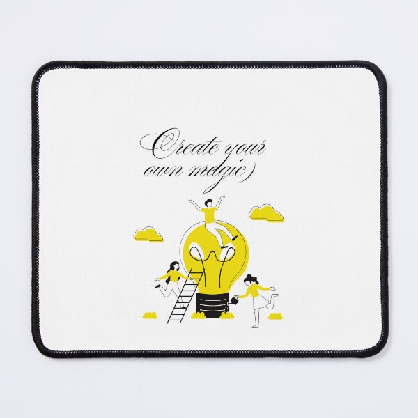 Item preview, English Calligraphy Qalbi Create your own magic Design designed and sold by Aboodu774.