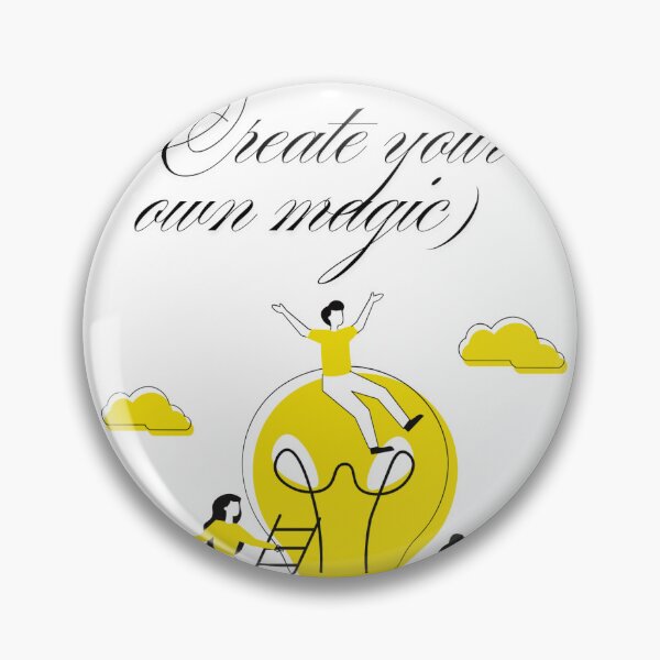 Item preview, English Calligraphy Qalbi Create your own magic Design designed and sold by Aboodu774.