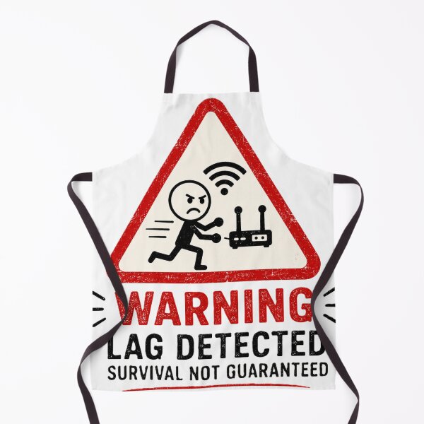 Item preview, Warning Lag Detected designed and sold by House of Rein.