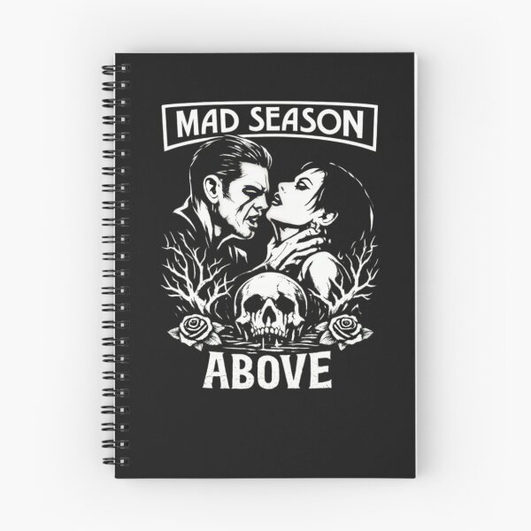 Item preview, Mad Season Gothic Skull Vintage Grunge Fan Art designed and sold by CatLovers Studio.