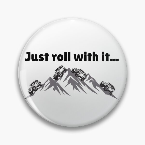 Item preview, Jeep Just roll with it designed and sold by The Introvert's Press.