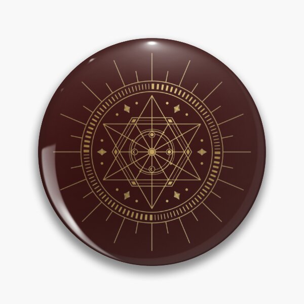 Item preview, Golden Hexagram Sacred Geometry Cosmic Sigil designed and sold by 63Hotpeppers.
