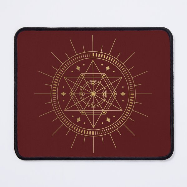 Item preview, Golden Hexagram Sacred Geometry Cosmic Sigil designed and sold by 63Hotpeppers.