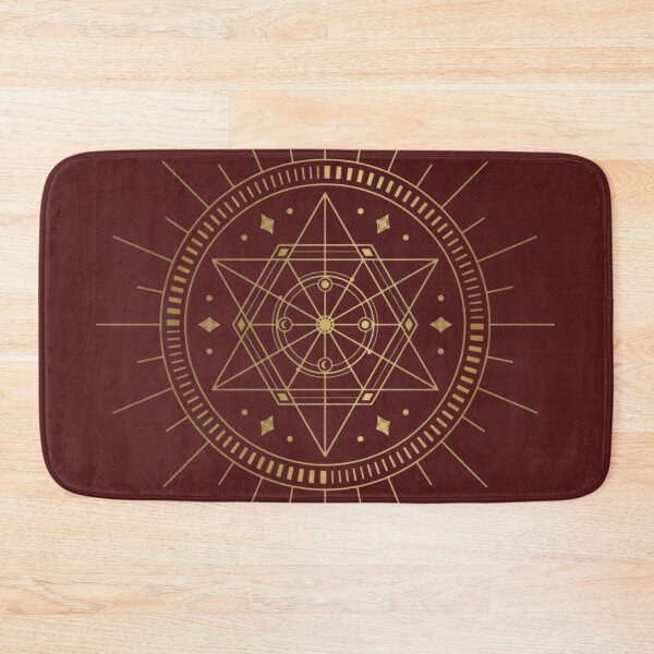 Item preview, Golden Hexagram Sacred Geometry Cosmic Sigil designed and sold by 63Hotpeppers.