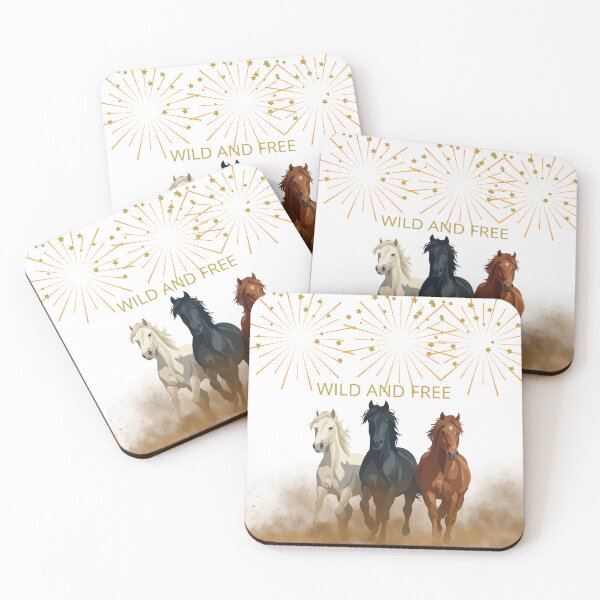 Item preview, Wild and  Free Running Horses designed and sold by DidiDesignShop.