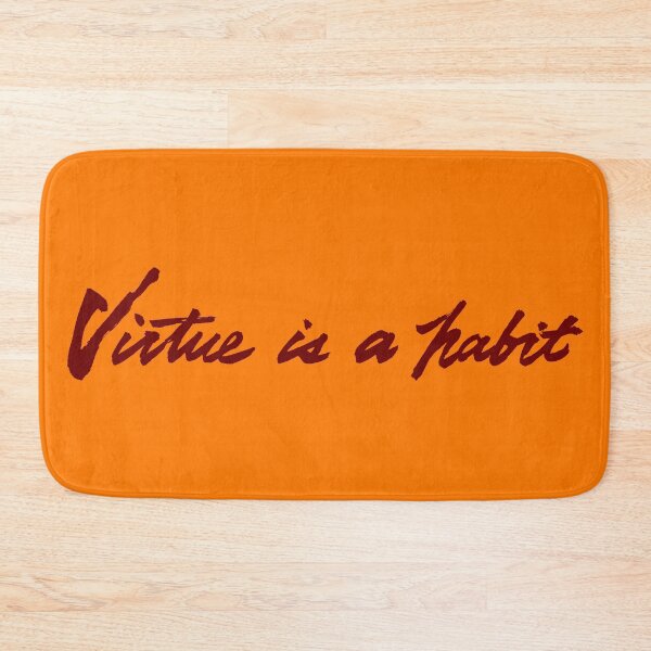 Item preview, Virtue is a habit (V.1-1) designed and sold by Kakaf Ink.