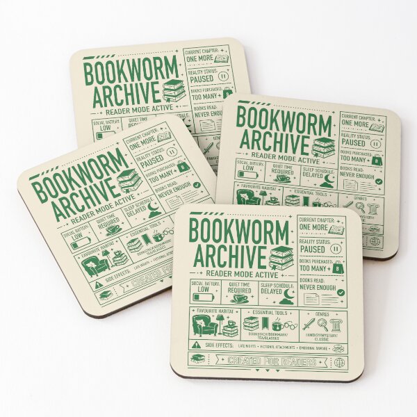 Item preview, Bookworm Archive Print designed and sold by tviyluv.