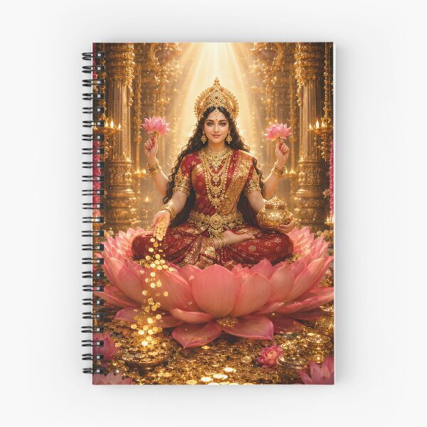 Item preview, Goddess Lakshmi Wealth & Prosperity Art designed and sold by hutofdesigns.