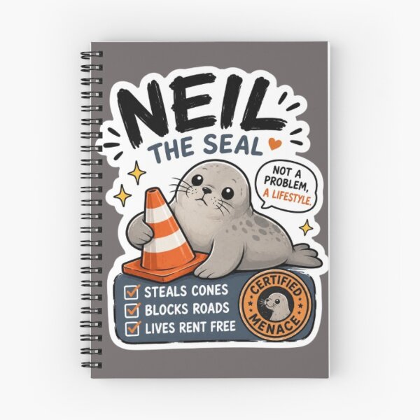 Item preview,  Neil the Seal designed and sold by BoomStic4ers1.