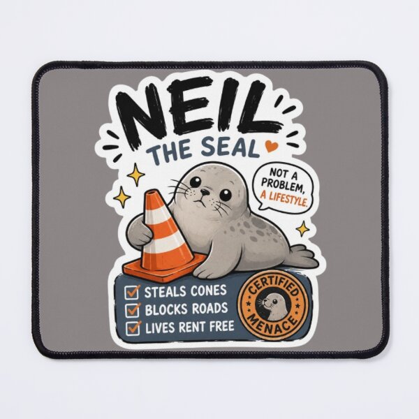Item preview, Neil the Seal designed and sold by BoomStic4ers1.