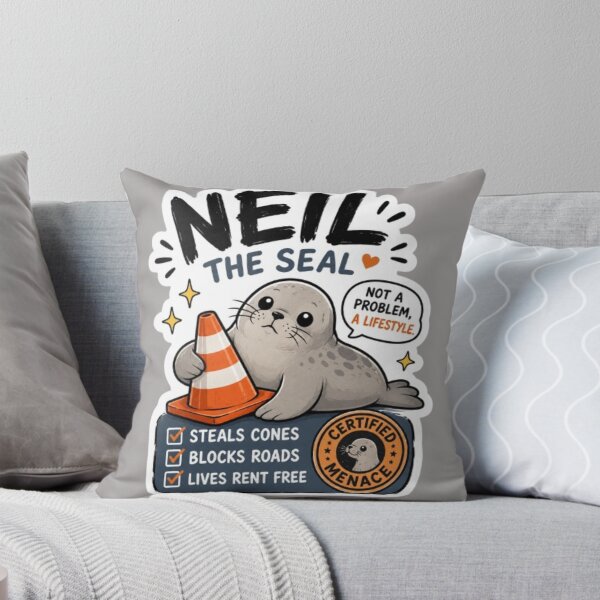 Item preview,  Neil the Seal designed and sold by BoomStic4ers1.