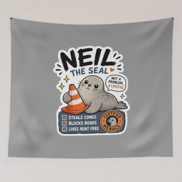 Item preview,  Neil the Seal designed and sold by BoomStic4ers1.