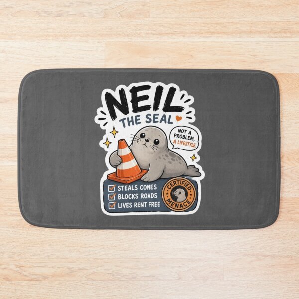Item preview,  Neil the Seal designed and sold by BoomStic4ers1.