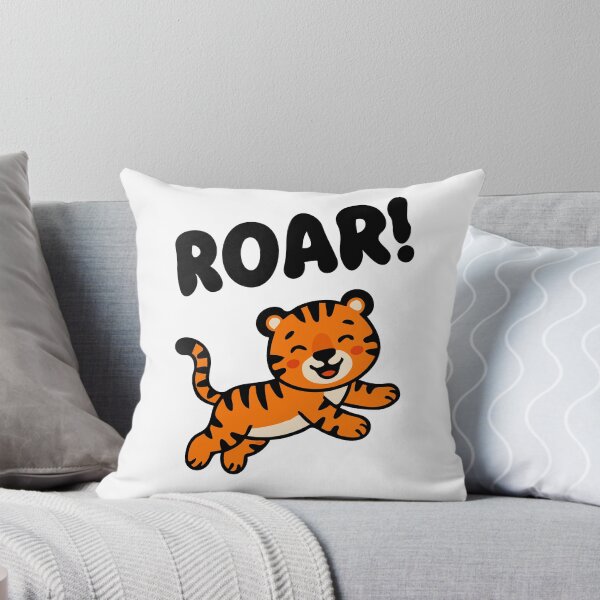 Item preview, Gentle Roar Tiger: Happy Cute Jungle Pet designed and sold by RedStreamStudio.