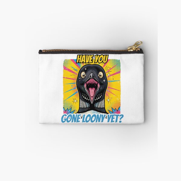 Item preview, Have You Gone Loony Yet? Funny Loon Bird Pop Art Birder Shirt Birdwatching Pun Twitcher Gift designed and sold by Neurospicy Trolls.