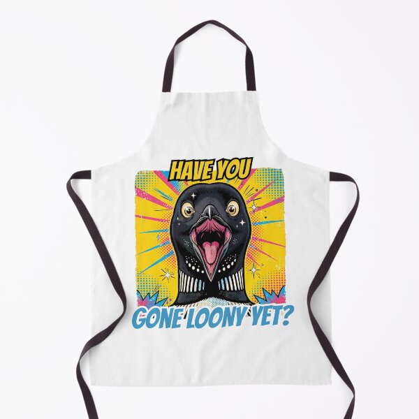 Item preview, Have You Gone Loony Yet? Funny Loon Bird Pop Art Birder Shirt Birdwatching Pun Twitcher Gift designed and sold by Neurospicy Trolls.