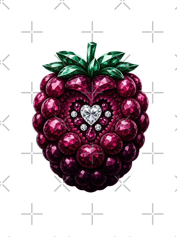 Thumbnail 4 of 4, iPhone Case, Precious Raspberry designed and sold by wordspixies.