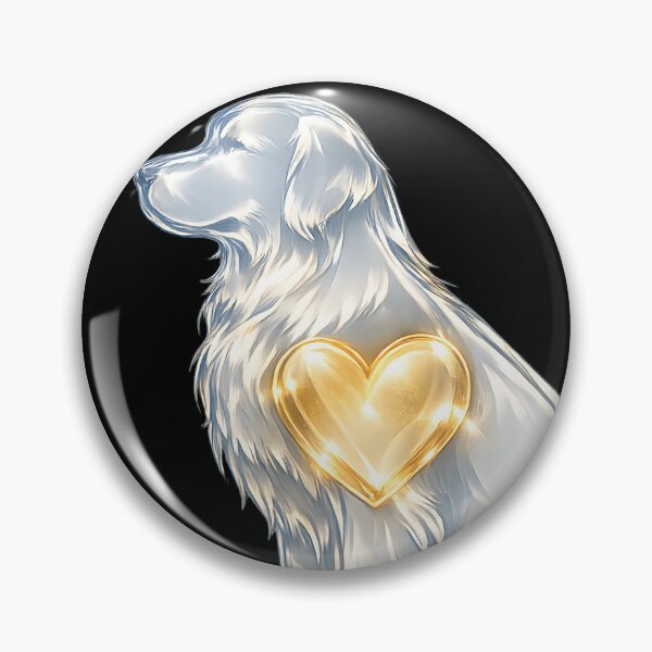 Item preview, Forever in My Heart – Golden Retriever Memorial Art, Pet Loss Sympathy Gift, Rainbow Bridge designed and sold by Sahil Randhawa.
