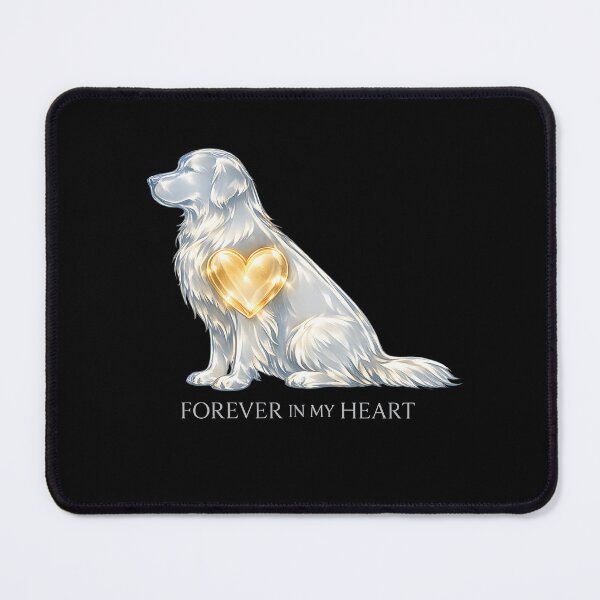 Item preview, Forever in My Heart – Golden Retriever Memorial Art, Pet Loss Sympathy Gift, Rainbow Bridge designed and sold by Sahil Randhawa.