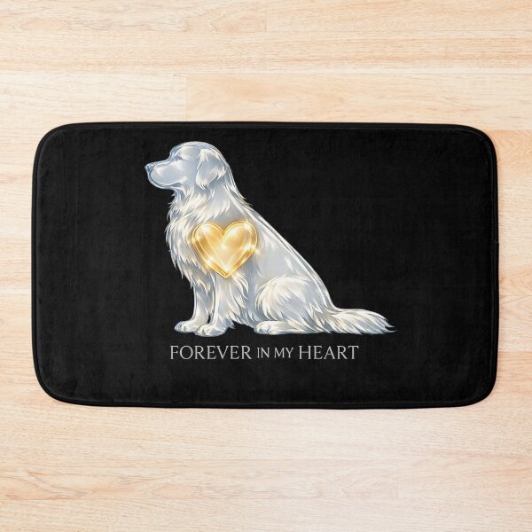 Item preview, Forever in My Heart – Golden Retriever Memorial Art, Pet Loss Sympathy Gift, Rainbow Bridge designed and sold by Sahil Randhawa.