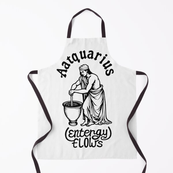 Item preview, Aquarius Energy Flows: Bold Black Ink Tattoo Design designed and sold by Qubivibe.