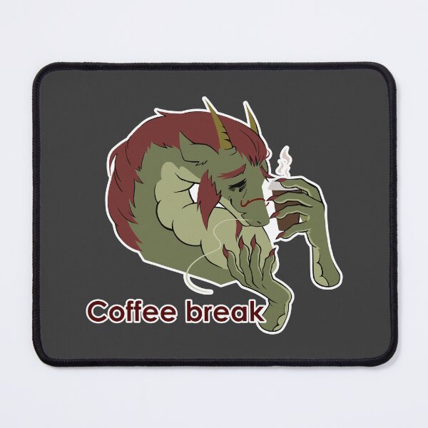 Item preview, Coffee Break | Funny Coffee Monster for Programmers & Designers designed and sold by Mammoths.