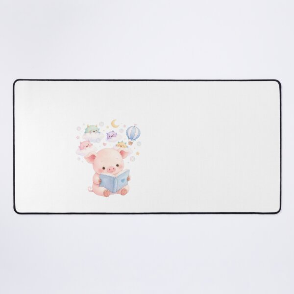 Item preview, Reading Piggy designed and sold by Tingmade Studio.