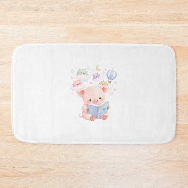Item preview, Reading Piggy designed and sold by Tingmade Studio.