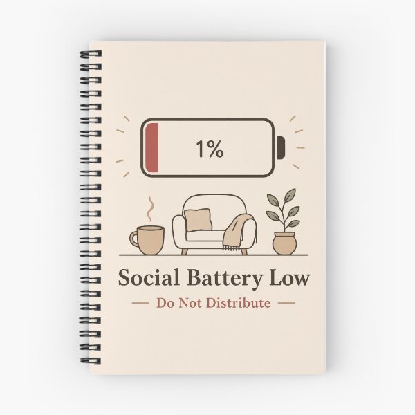 Item preview, Social Battery Low PNG | Proud Introvert Wall Art | Minimal Line Art | Funny Introvert Shirt Design | Digital Download designed and sold by LuxeBuzz.
