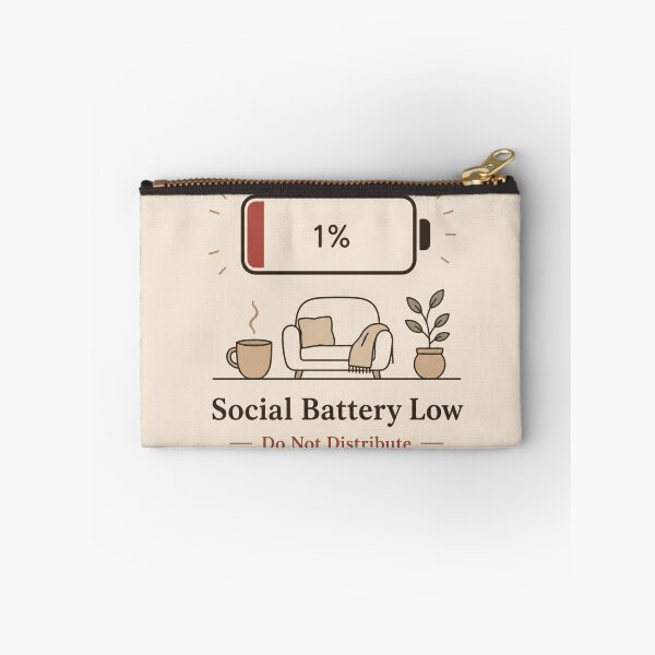 Item preview, Social Battery Low PNG | Proud Introvert Wall Art | Minimal Line Art | Funny Introvert Shirt Design | Digital Download designed and sold by LuxeBuzz.