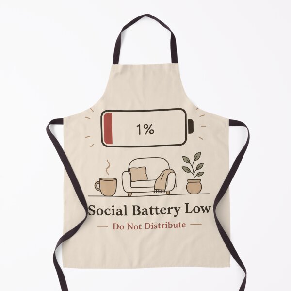 Item preview, Social Battery Low PNG | Proud Introvert Wall Art | Minimal Line Art | Funny Introvert Shirt Design | Digital Download designed and sold by LuxeBuzz.