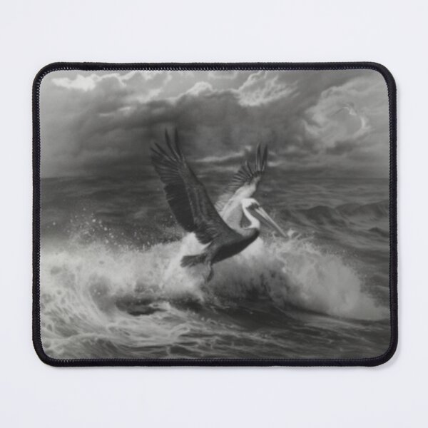 Item preview, A Pelican landing on ocean waves, Birds in Motion designed and sold by CDC40.