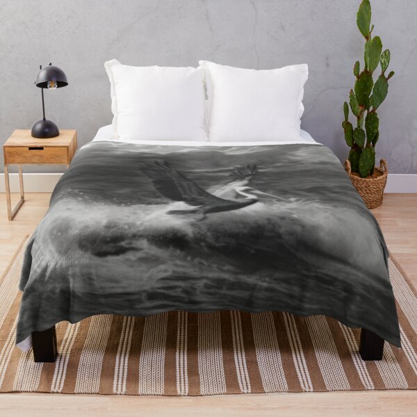 Item preview, A Pelican landing on ocean waves, Birds in Motion designed and sold by CDC40.