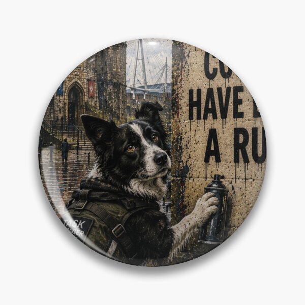 Item preview, Border Collie Wall Art | Funny Border Collie Print | This Meeting Could Have Been a Run designed and sold by Pooch & Print Co..