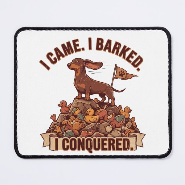 Item preview, I Came I Barked I Conquered Funny Dachshund Shirt | Wiener Dog Humor Gift designed and sold by jgoteiner.