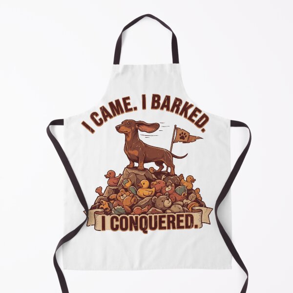 Item preview, I Came I Barked I Conquered Funny Dachshund Shirt | Wiener Dog Humor Gift designed and sold by jgoteiner.